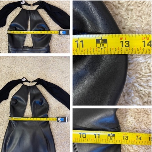 ✨ SOLD ✨ House of CB Kiasu Vegan Leather dress - Picture 7 of 8